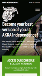Mobile Screenshot of independencemartialarts.com